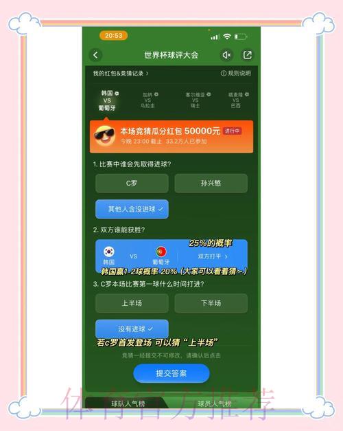 世界杯竞猜攻略:掌握投注策略与风险把控技巧 世界杯竞猜攻略:掌握投注策略与风险把控技巧